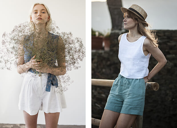 how-to-style-linen-shorts